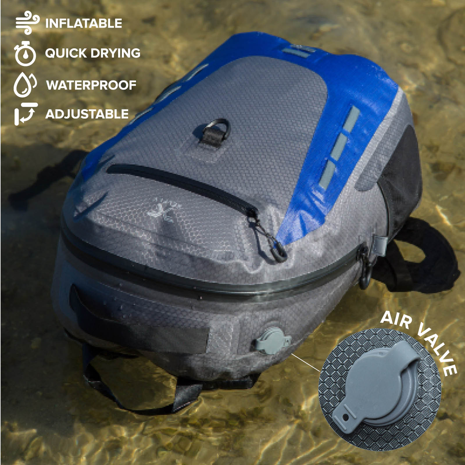 Xelfly - Submersipack Waterproof Backpack